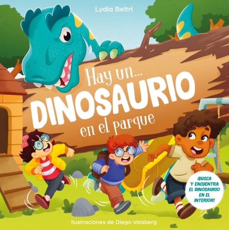 Hay un... dinosaurio en el parque