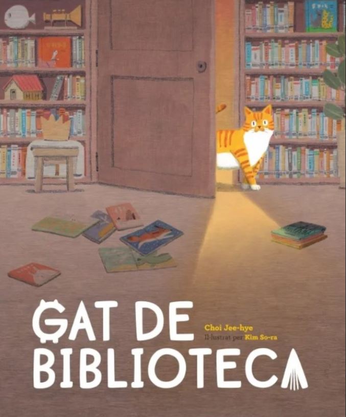 Gat de biblioteca