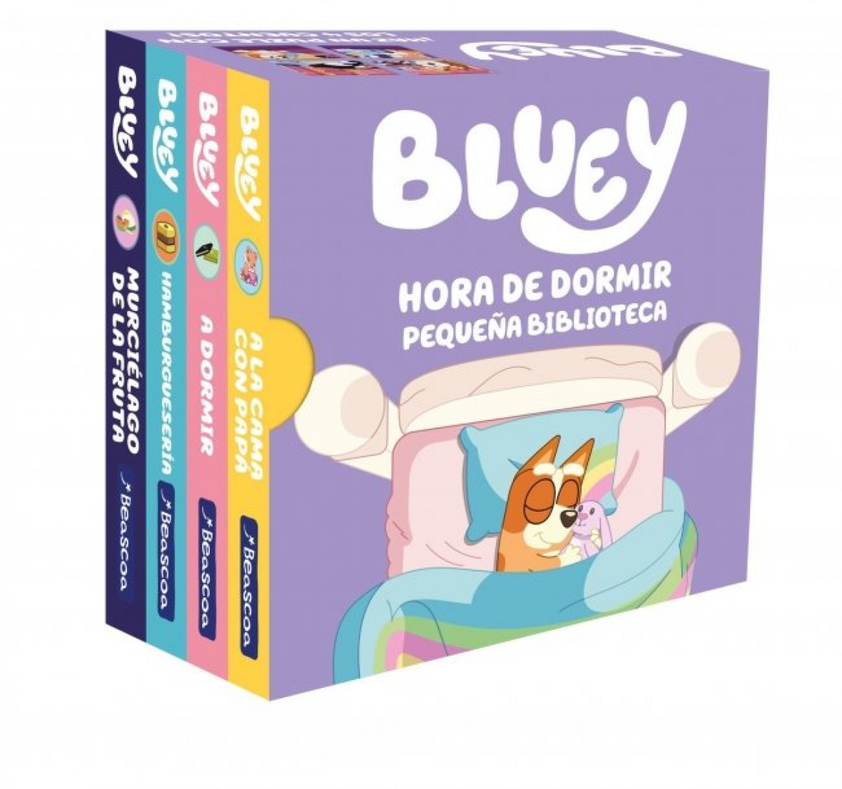 Bluey. Libro juguete - Hora de dormir. Peque�a biblioteca (edici�n en espa�ol)