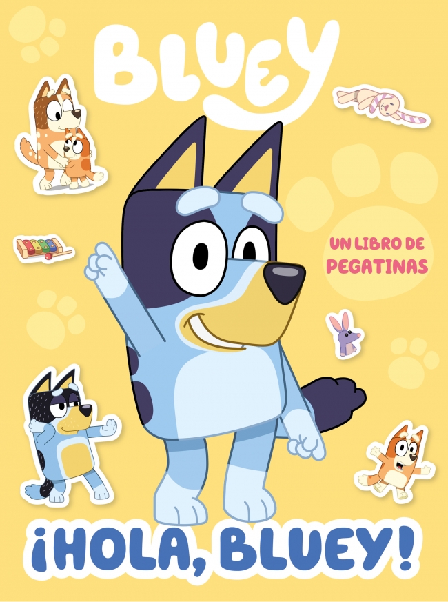 Bluey. Actividades - �Hola, Bluey! Libro de pegatinas