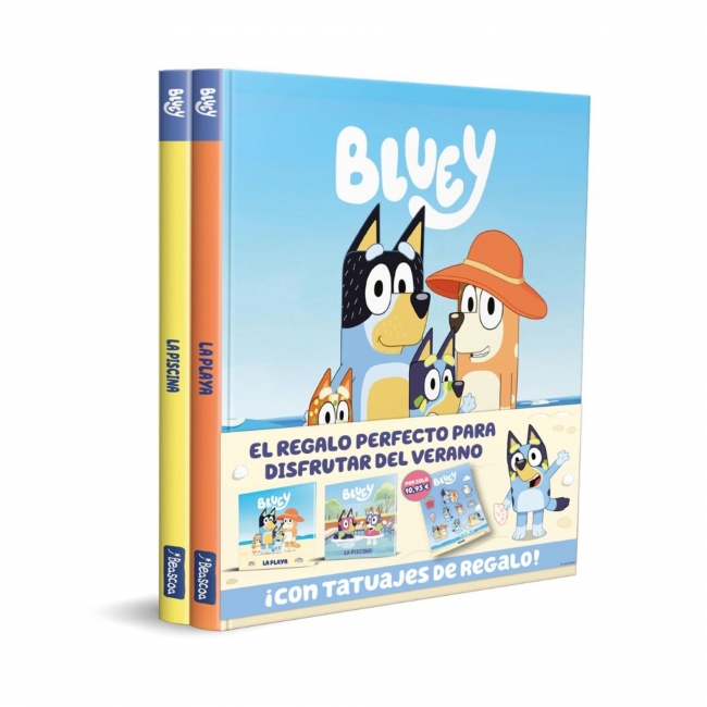 Bluey. Un cuento - �A la playa! �A la piscina! Pack con dos libros de Bluey para disfrutar del verano