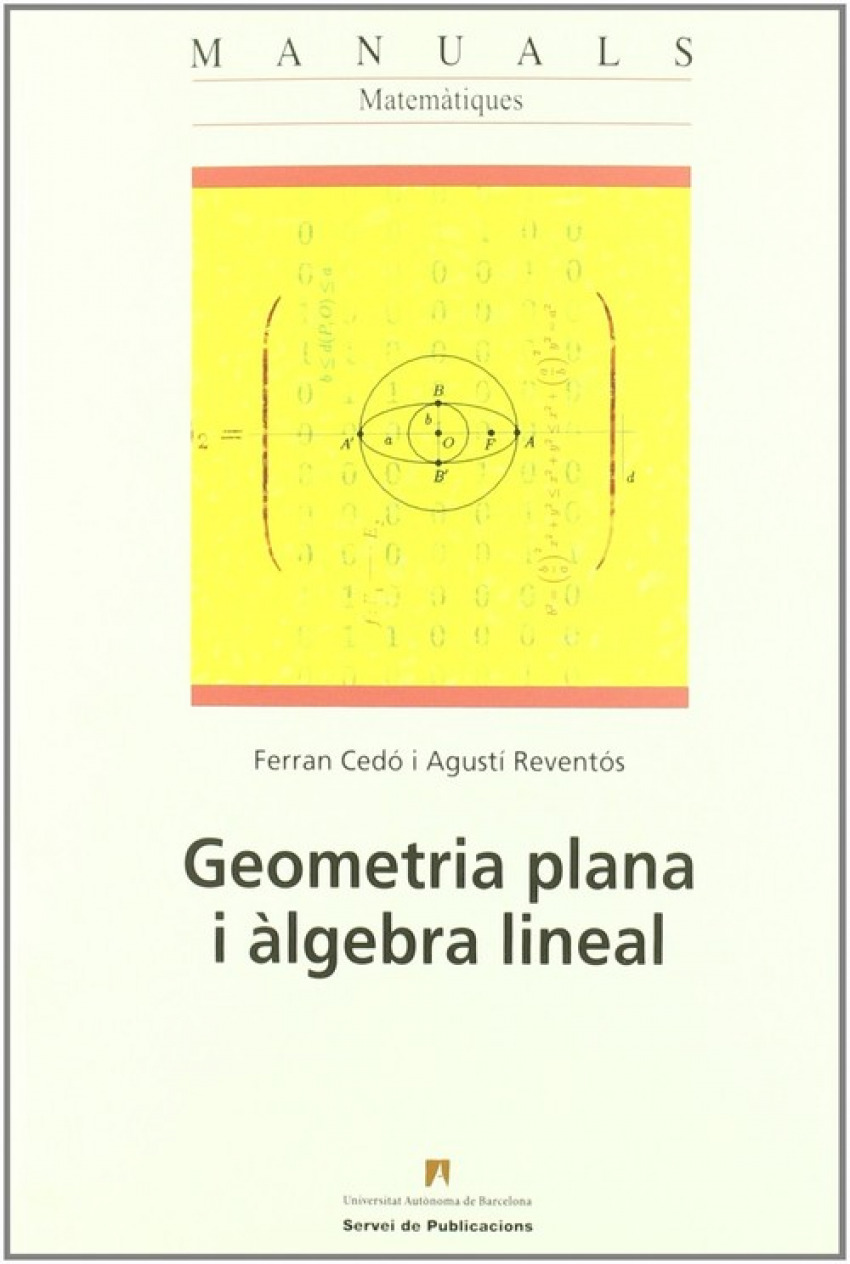 Geometria plana i àlgebra lineal - Cedo Gine, Ferran