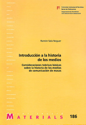 Introducción a historia de los medios - Sala Noguer, Ramon