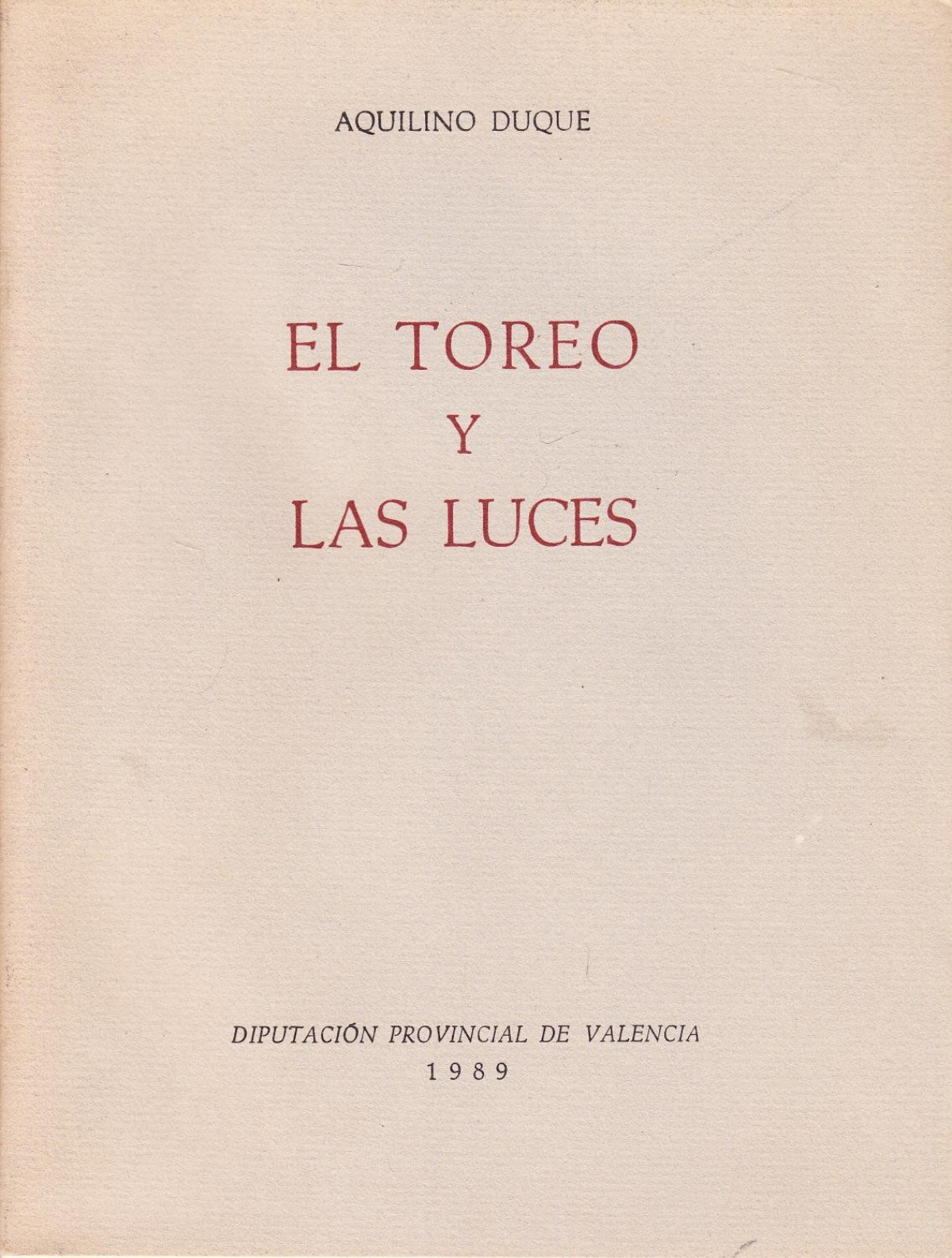 EL TOREO Y LAS LUCES