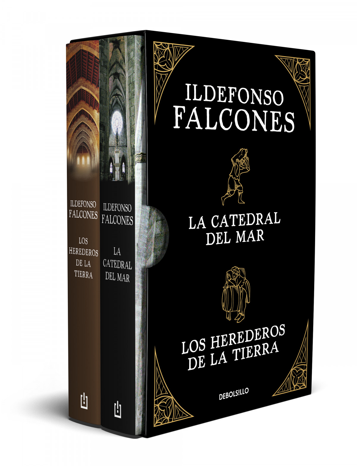 Beneficiario necesidad Soplar Ildefonso Falcones (edición estuche con: La catedral del mar # Los  herederos de la tierra) - Librería María Zambrano