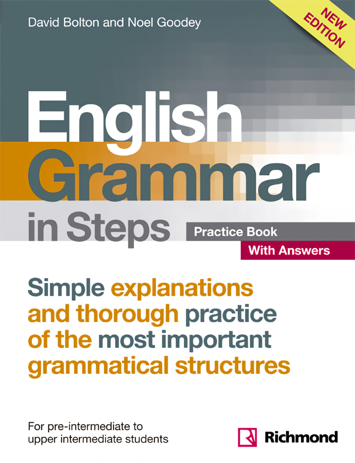 New english grammar in steps practice book with answers - Bolton, David