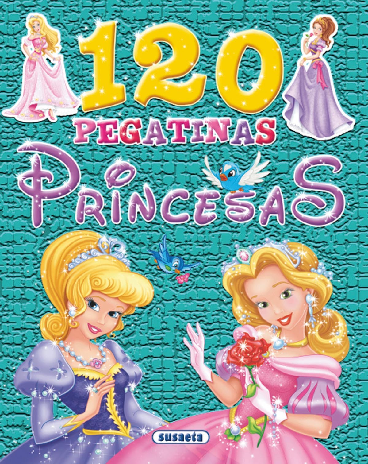 120 pegatinas princesas - Vv.Aa.