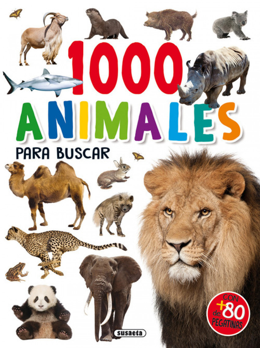 1000 animales para buscar - Vv.Aa.