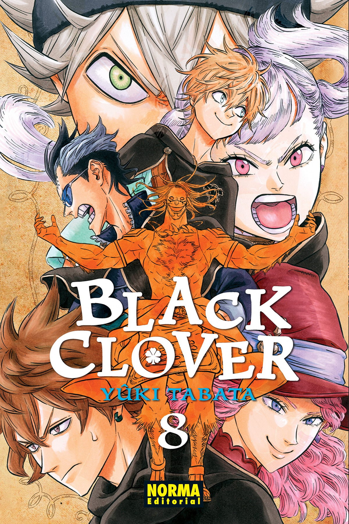 Black clover 8 - Tabata, Yuki