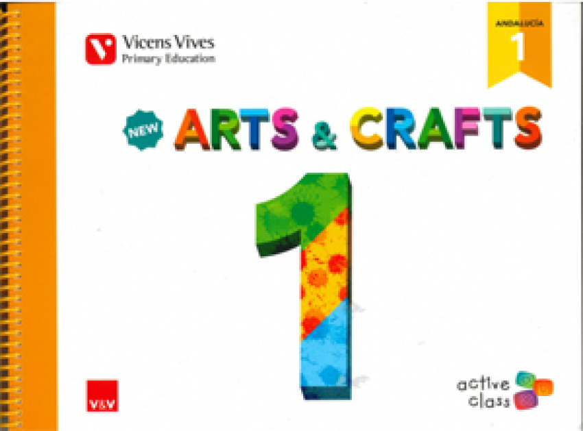 New Arts And Crafts 1 Andalucia (active Class) - 9788468233390