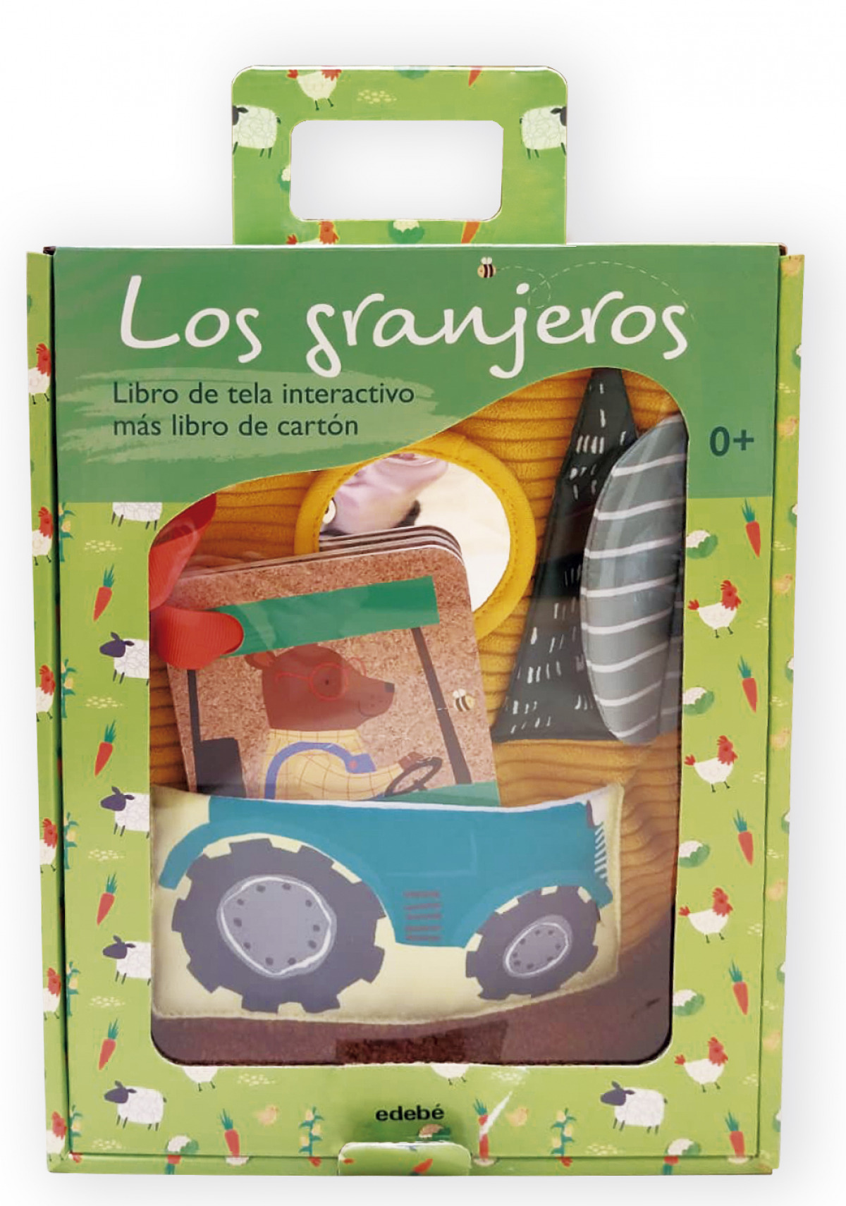 LOS GRANJEROS (libro de tela en caja)
