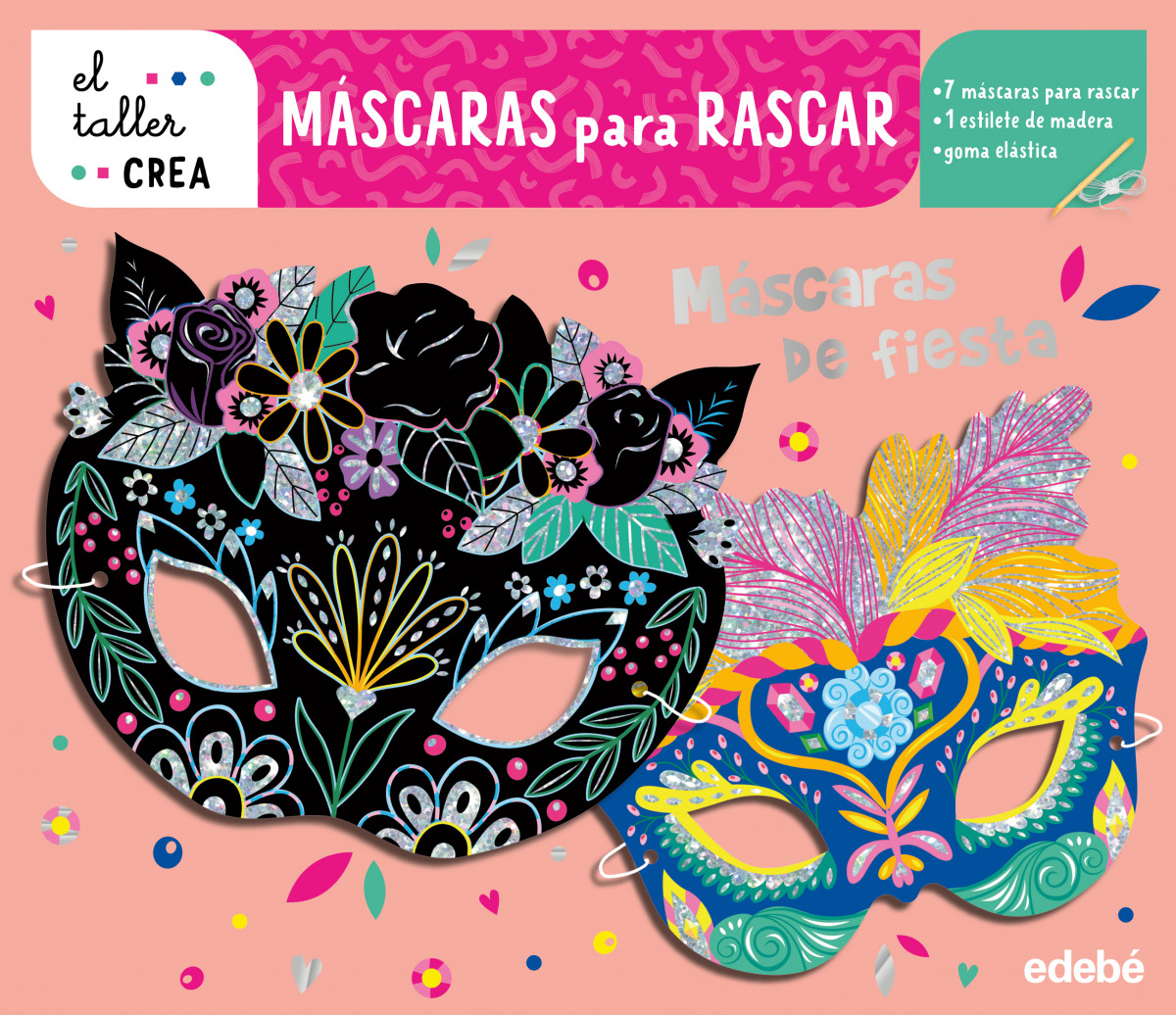 M�SCARAS PARA RASCAR. M�SCARAS DE FIESTA