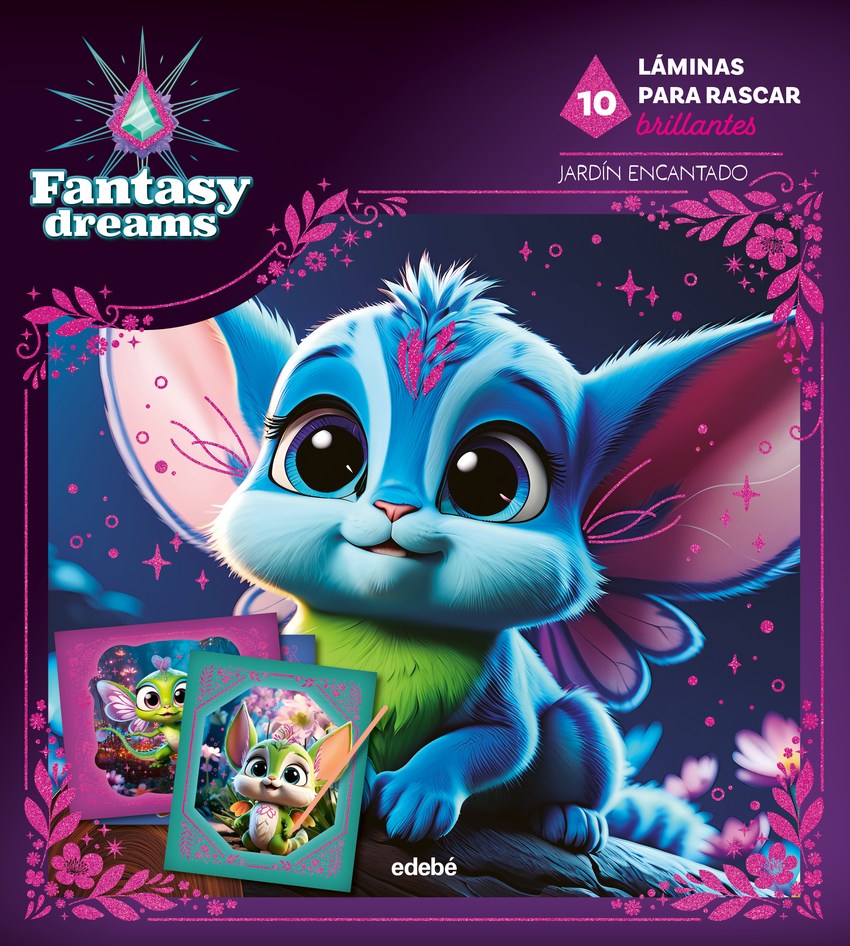 L�MINAS PARA RASCAR: JARD�N ENCANTADO