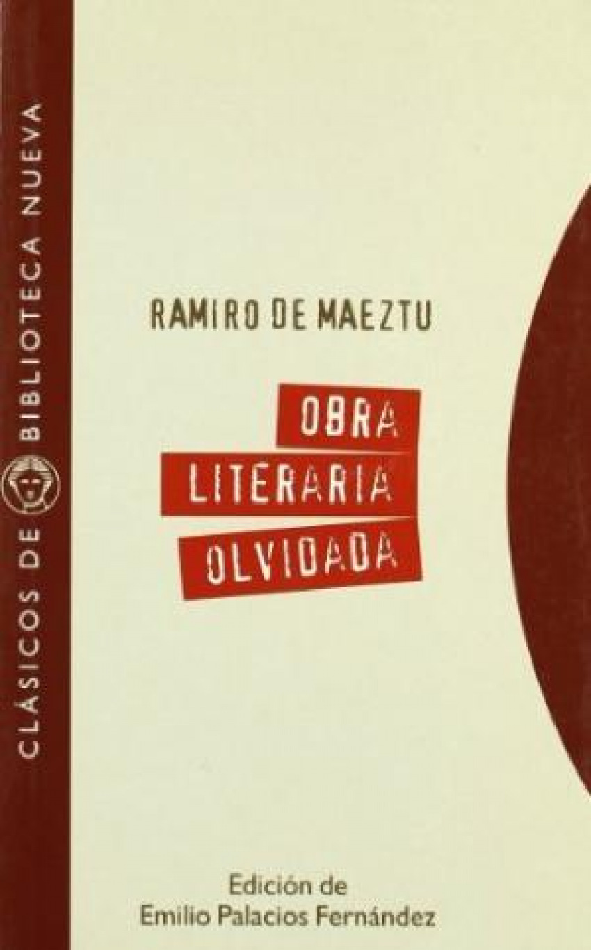 Obra literaria olvidada (1897-1900) - Maeztu / Palacios