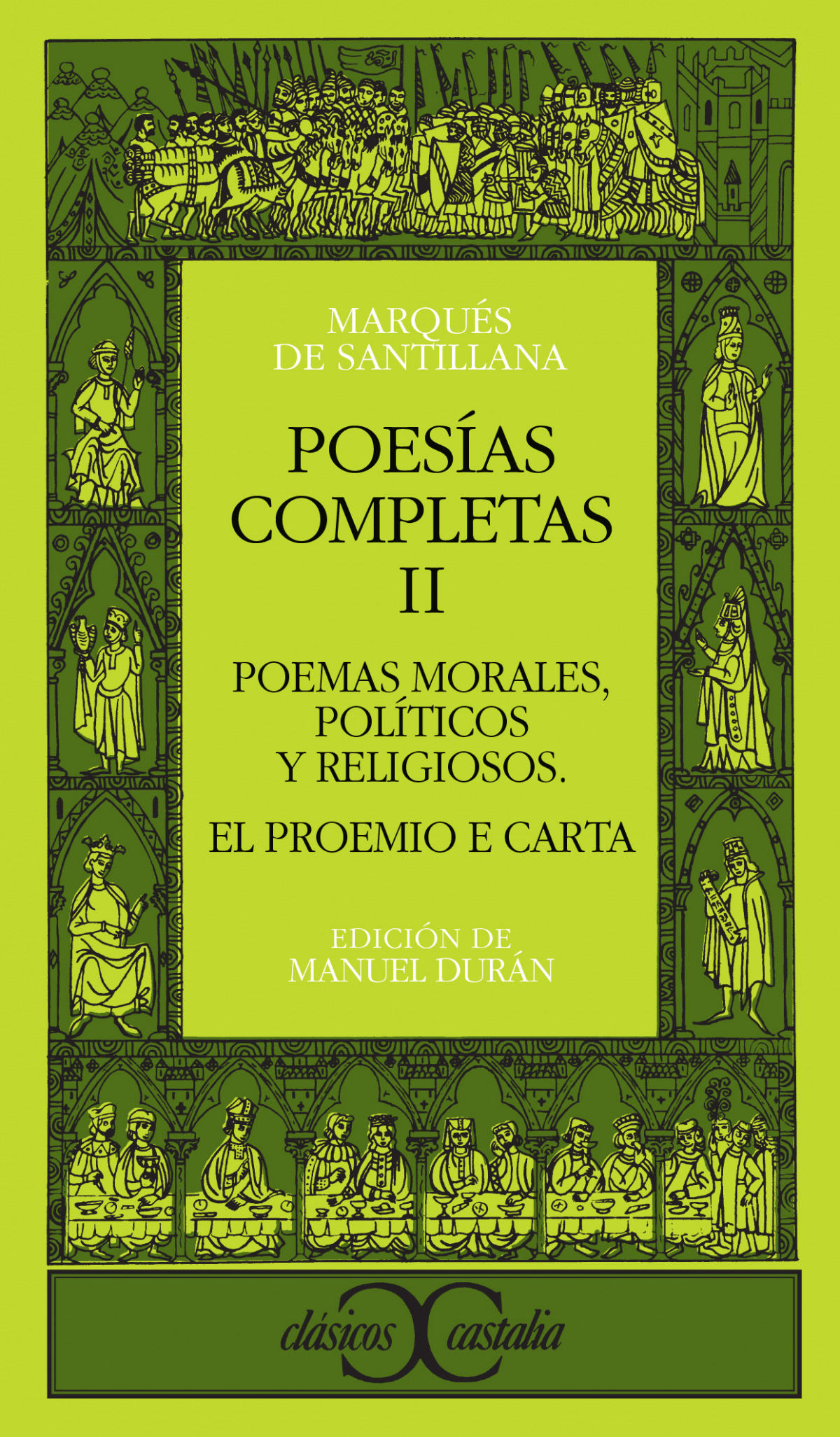 Poesias completas, 2 - Santillana, Marques De