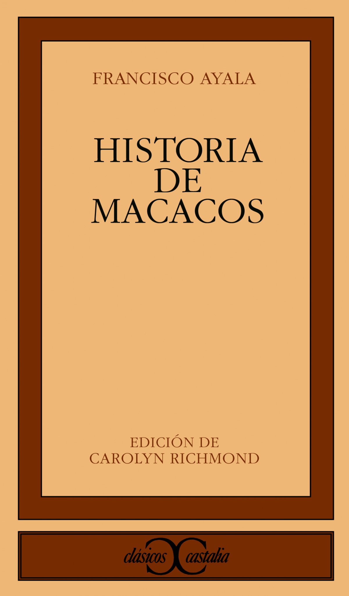 Historia de macacos - Ayala, Francisco