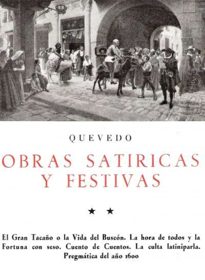 Obras satíricas y festivas II - Quevedo, Francisco de