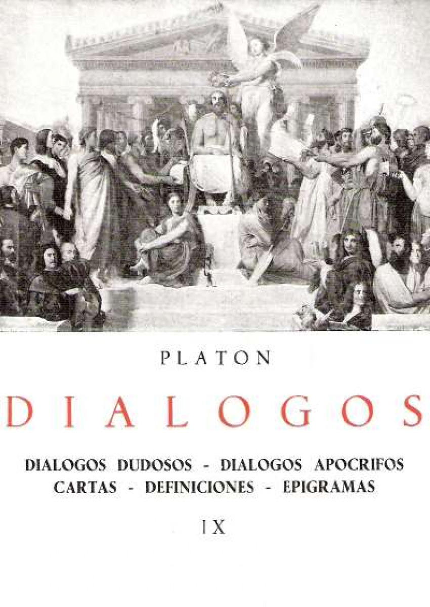 Diálogos de Platón. (Tomo IX) - Platón