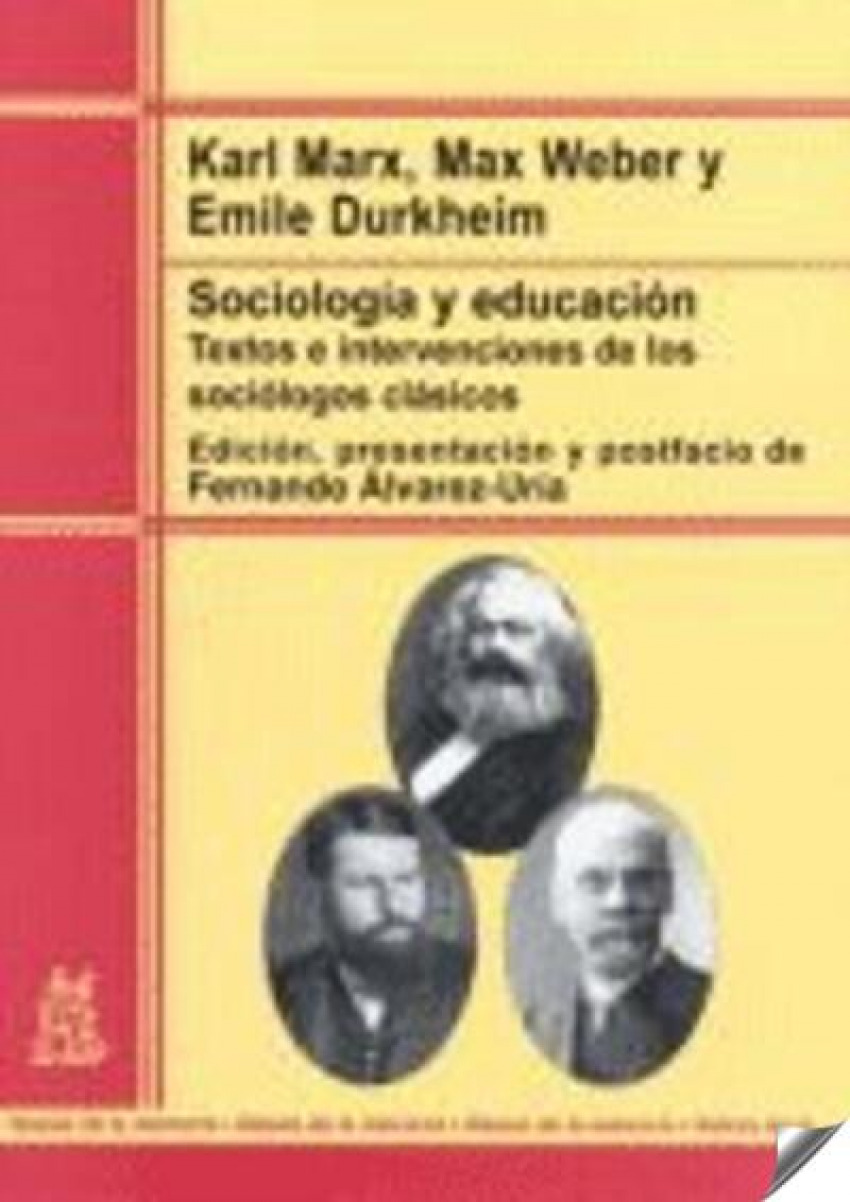 Sociologia y educacion - Marx, Karl