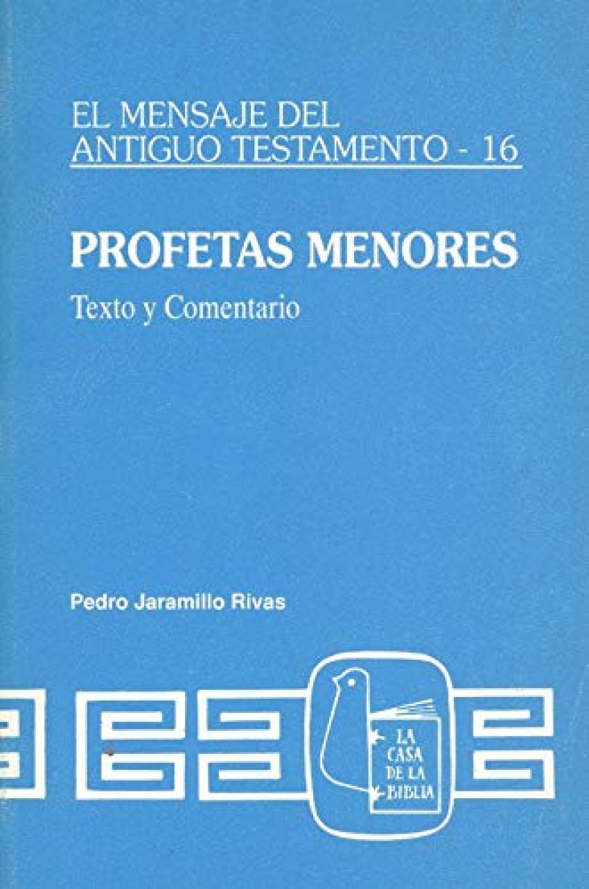 Profetas menores - Jaramillo Rivas, Pedro