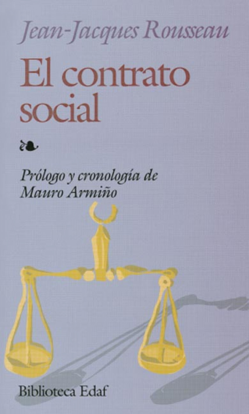 El contrato social - Rousseau, Jean-Jacques