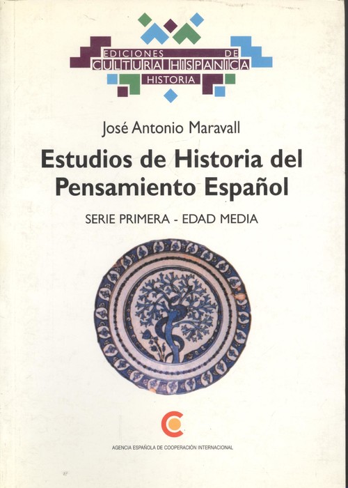 ESTUDIOS HIST. PENS. ESPA�OL(3 VOL)