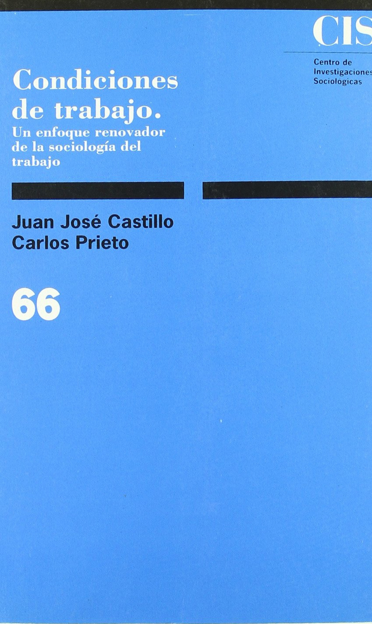 Condiciones de trabajo - Castillo, Juán José