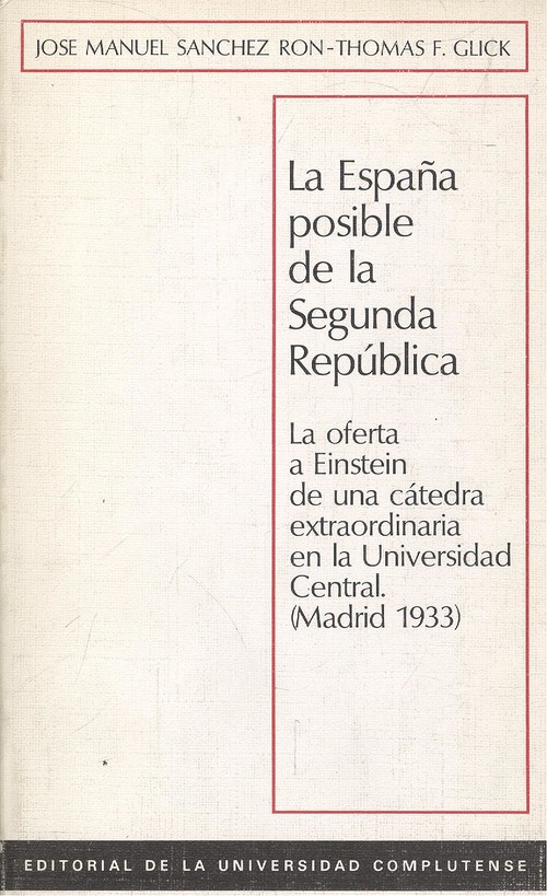 LA ESPA�A POSIBLE DE LA SEGUNDA REPUBLICA