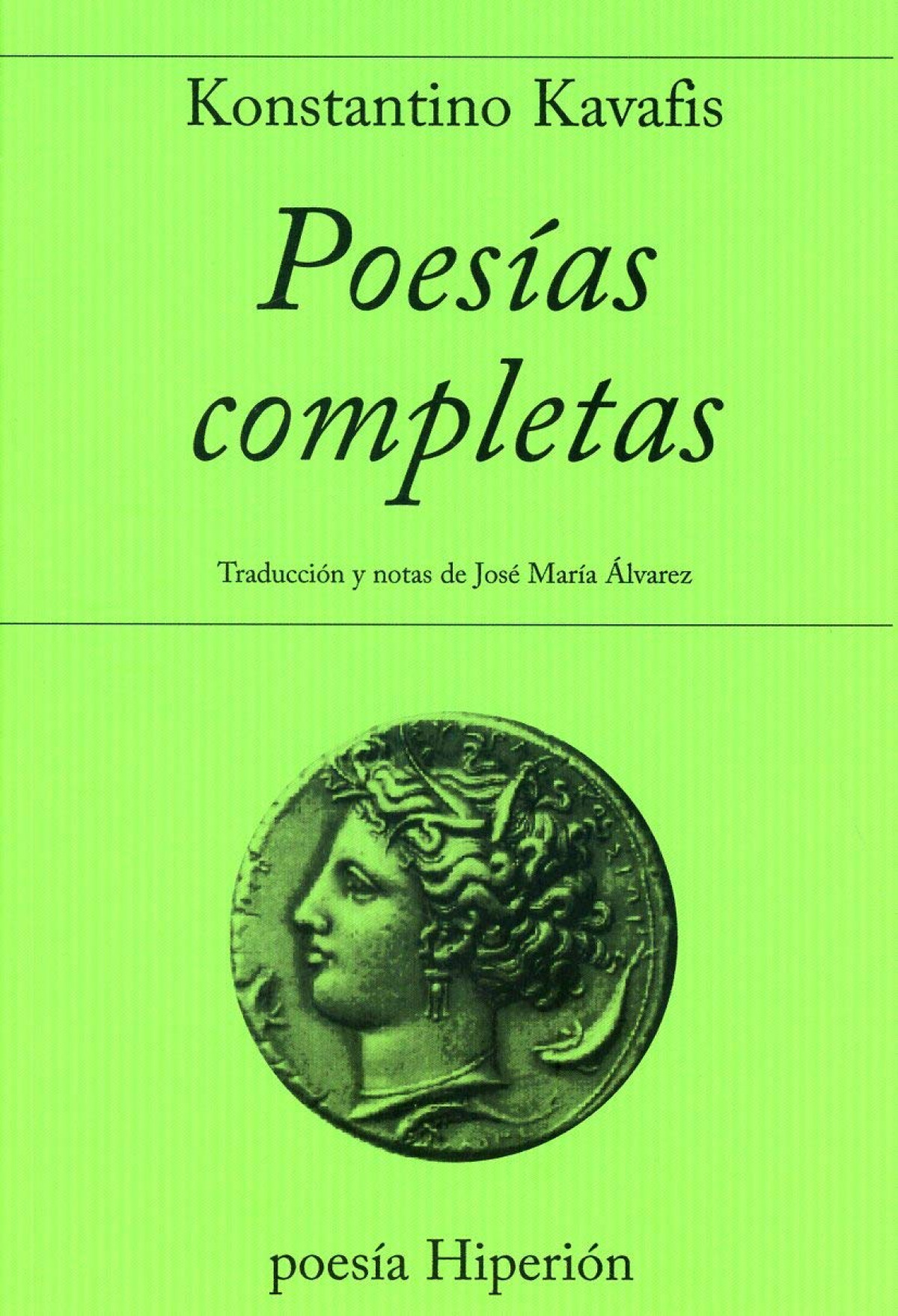 Poesias completas - Kavafis, Konstantinos