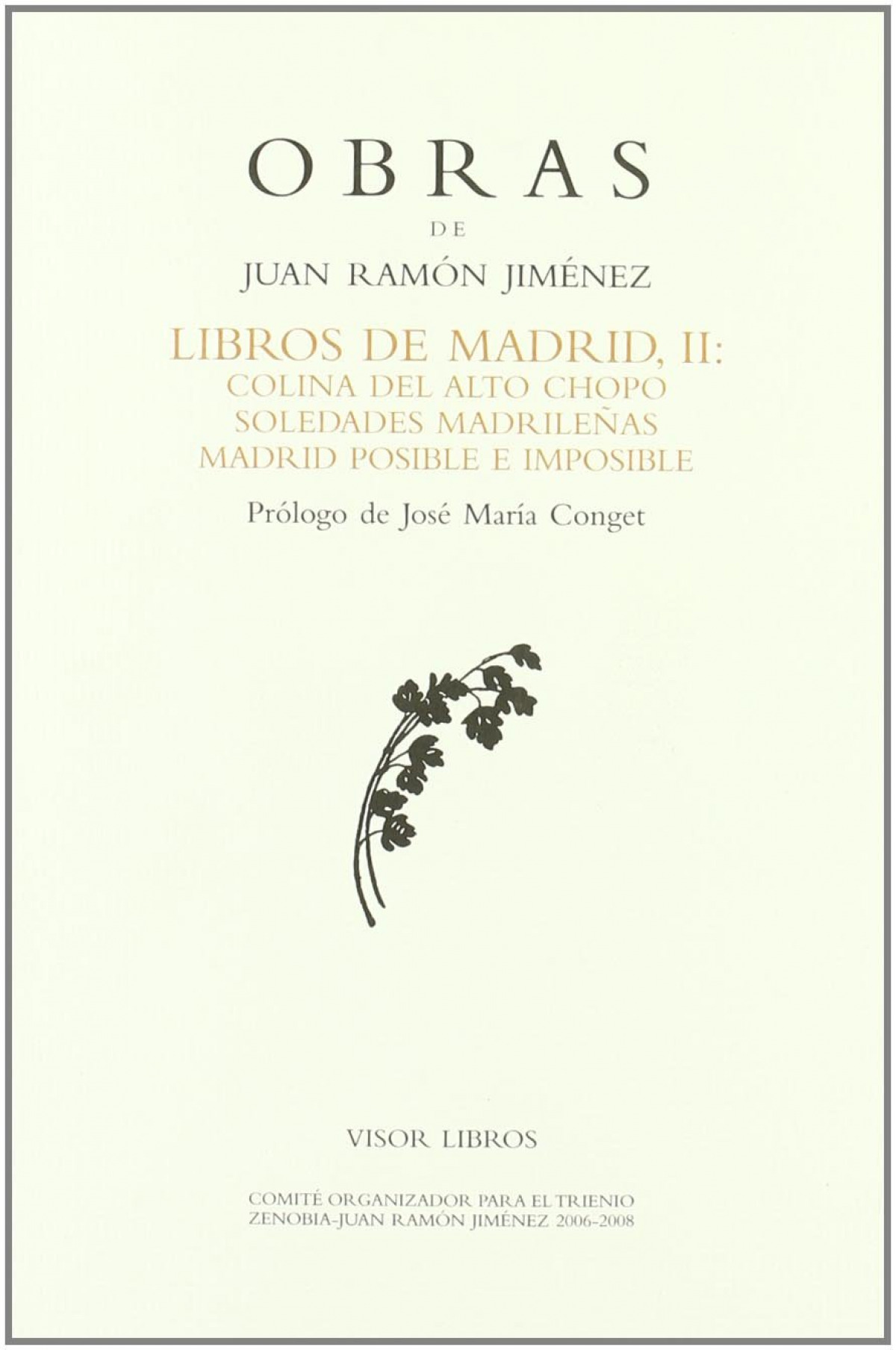 Libros de madrid ii obras j. r. jimenez -32 colina del alto - Jimenez, Juan Ramon
