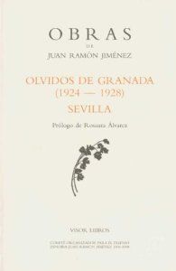 Obras jrj,34 olvidos granada 1924-1928 sevilla - Jimenez, Juan Ramon