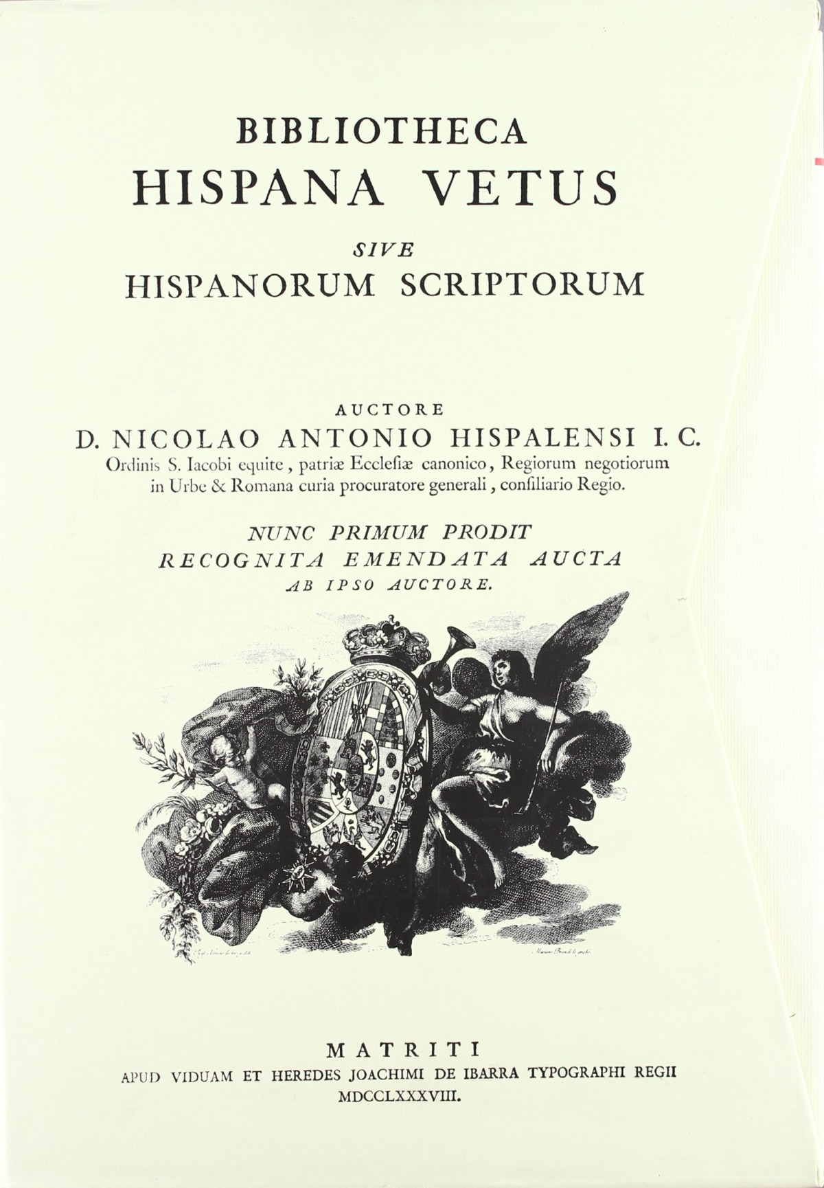 Bibliotheca hispana vetus, 1 (2t) - Antonio