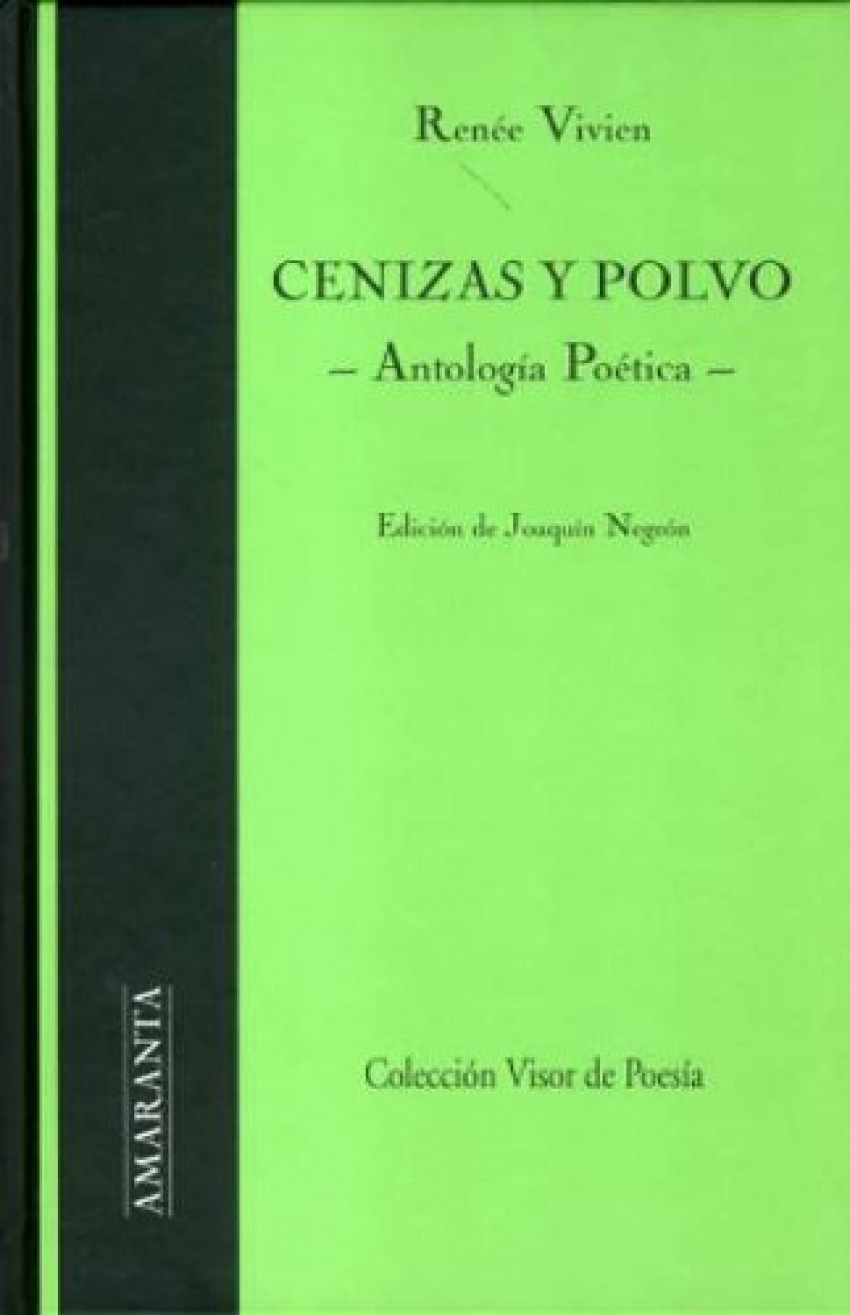 *cenizas y polvo amr-3 antologia poetica - Vivien, Renee