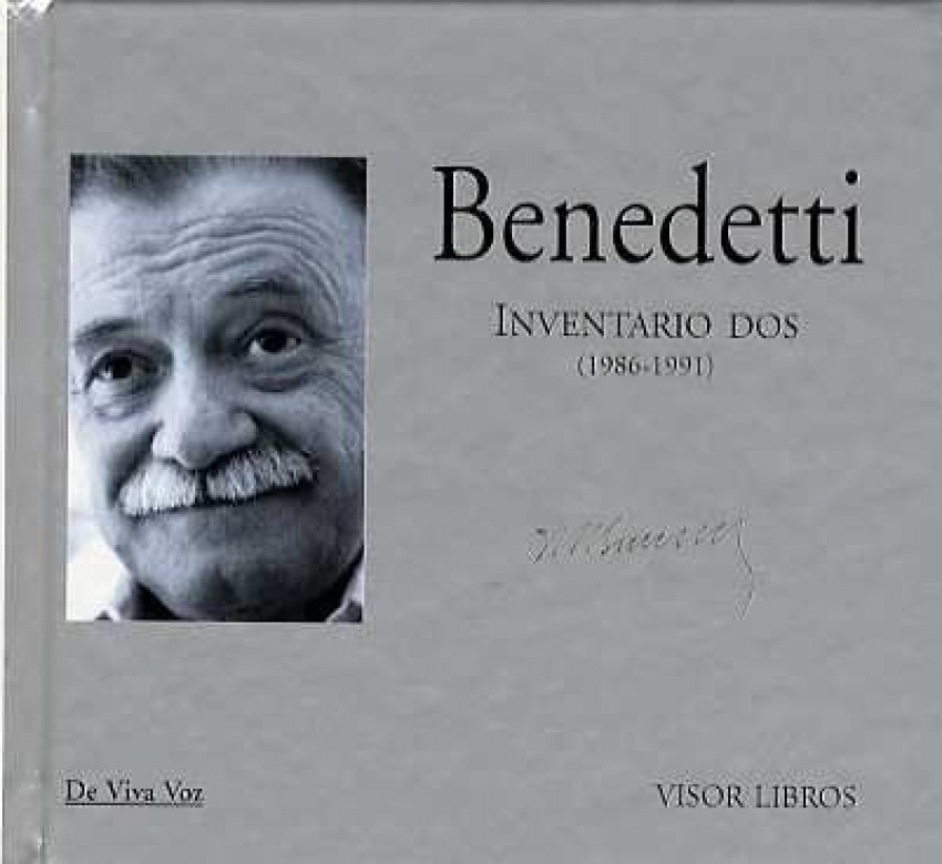 Inventario dos:poesia 1986-1991 - Benedetti, Mario