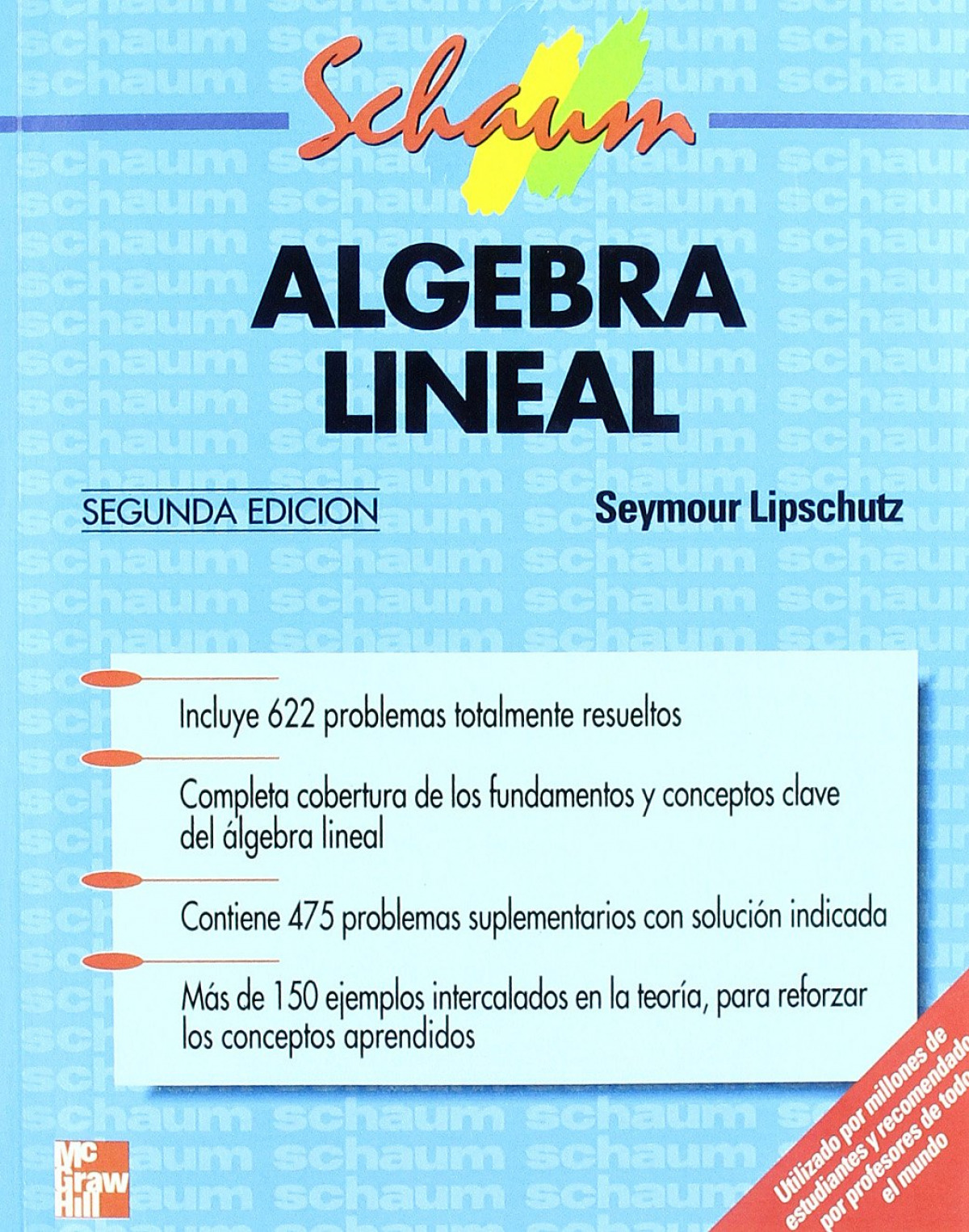 Algebra lineal - Lipschutz, Seymour
