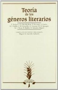 TEORIA DE LOS GENEROS LITERARIOS
