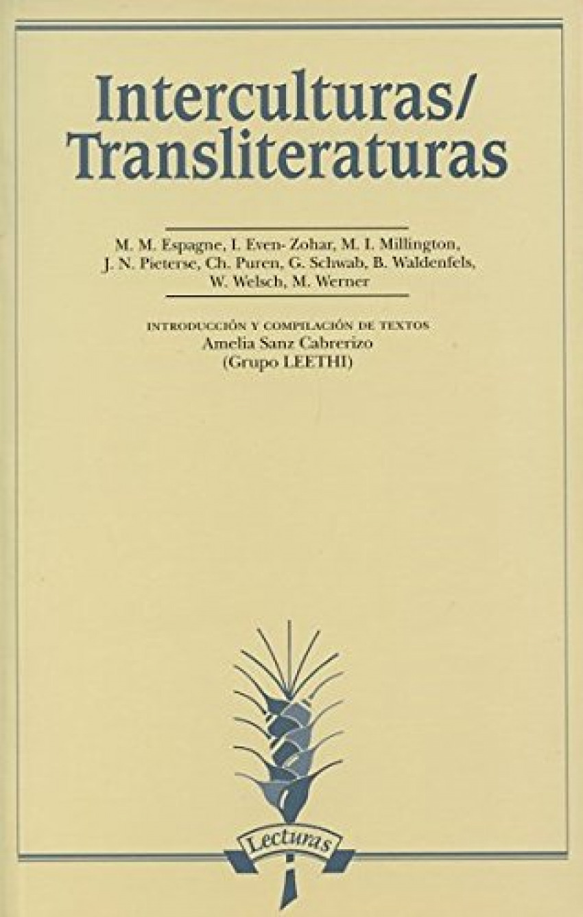 Interculturas Transliteraturas - Espagne, M.M. y otros