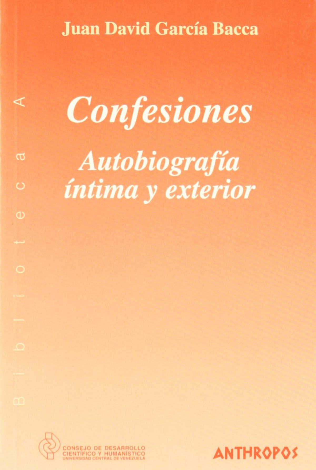 Confesiones - Garcia, Juan D.