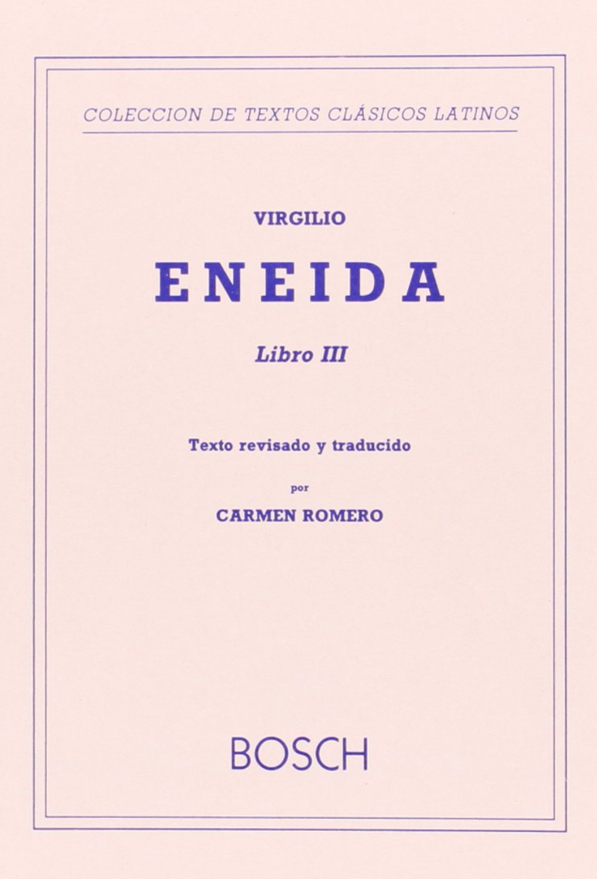 Eneida, Libro III - Virgilio