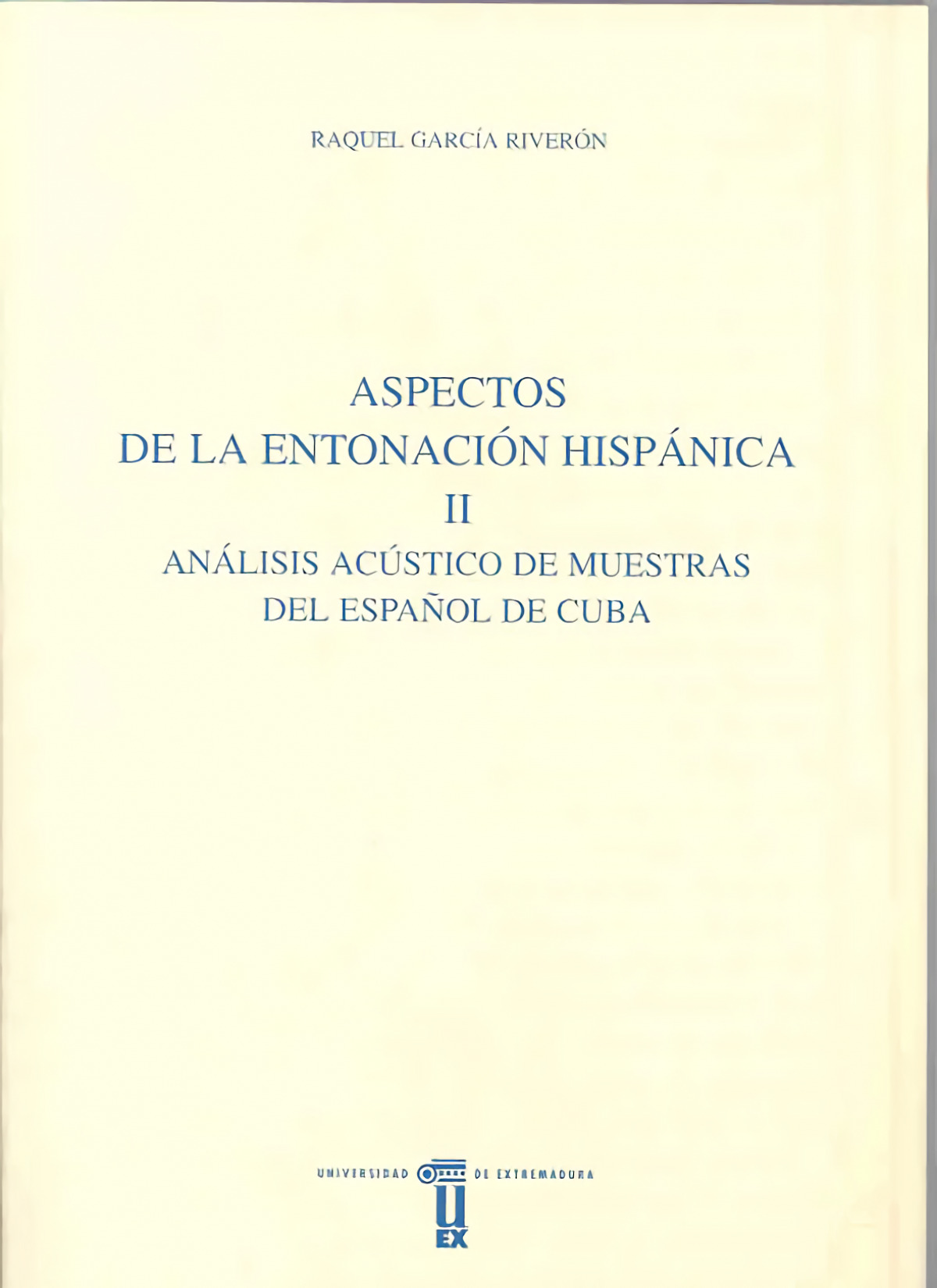 ASPECTOS DE LA ENTONACION HISPANICA II