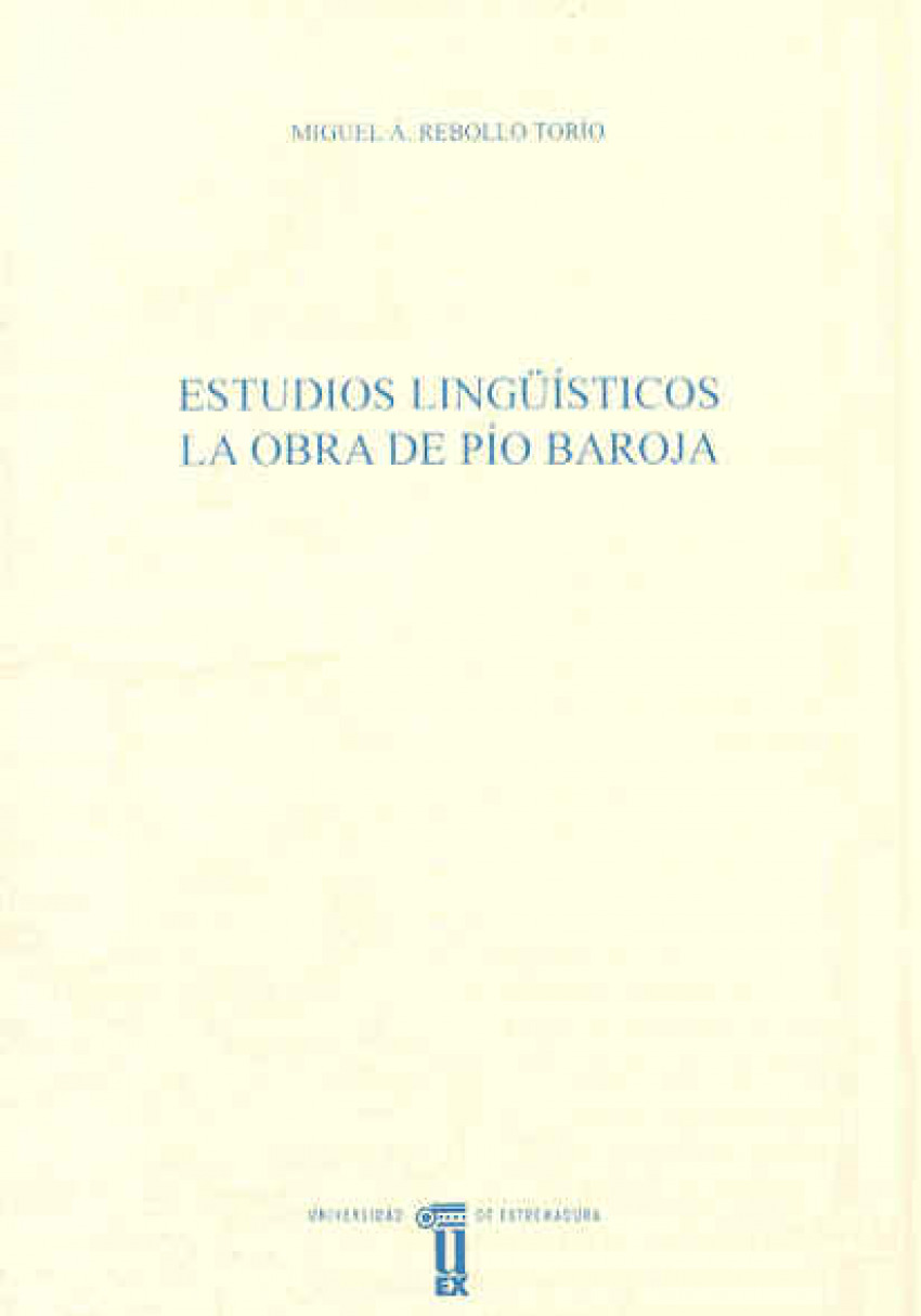 Estudios ling��sticos. La obra de P�o Baroja