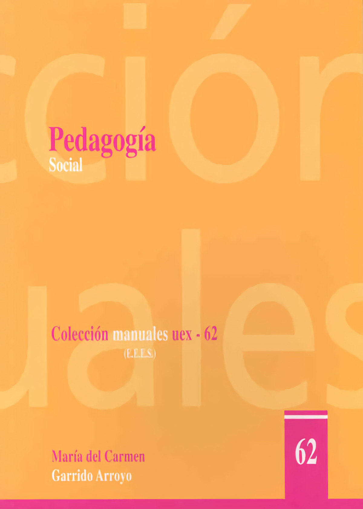 PEDAGOGIA SOCIAL