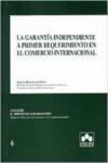 Garantia independiente a primer requ.com.int.