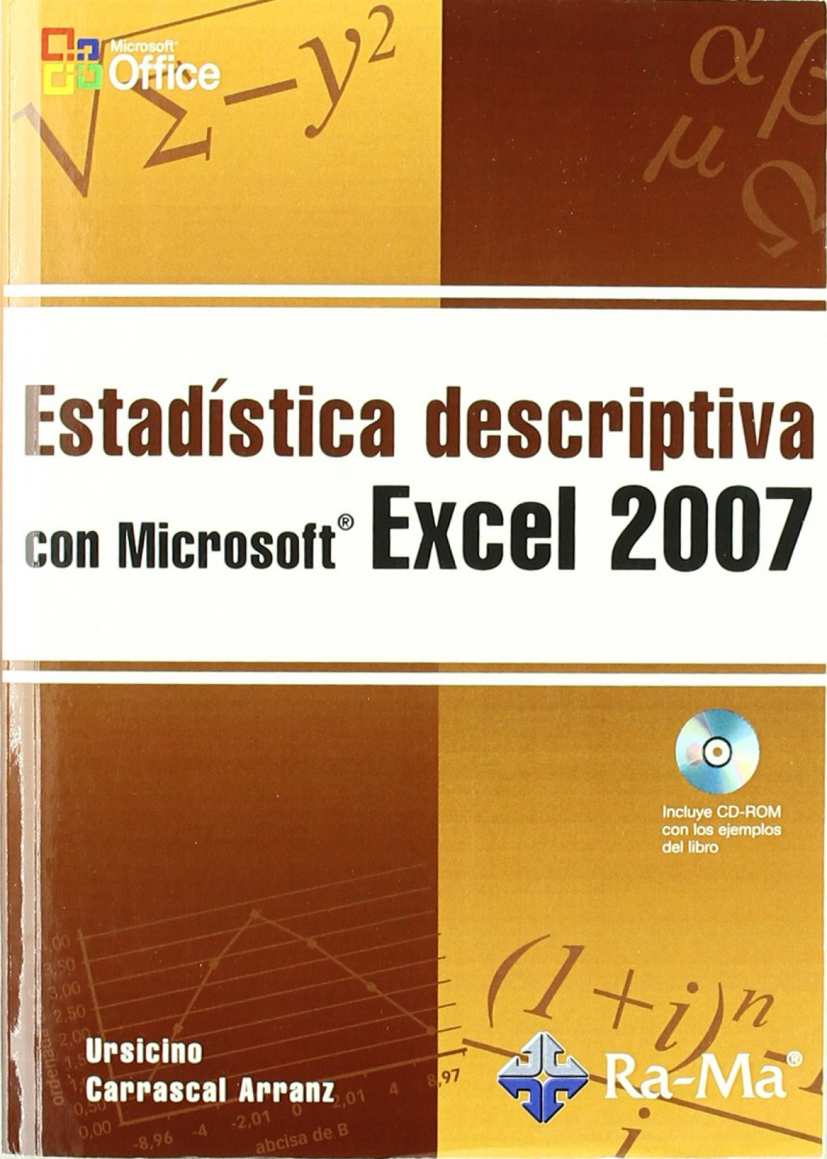 Estadistica descriptiva con msoft.excel 2007 (+cd) - Carrascal Arranz, Ursicino