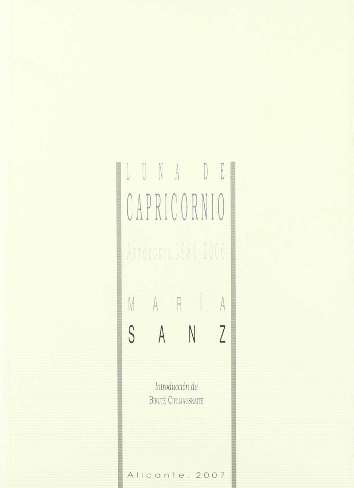 Luna de capricornio - Sanz, María