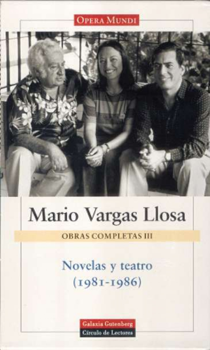 Novelas y teatro (1981-1986): Obras completas Vol.III