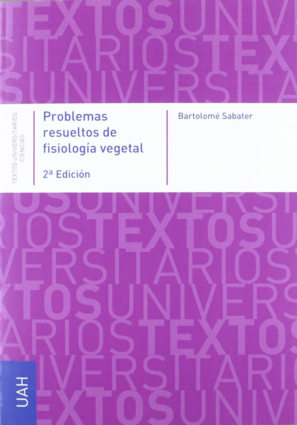 Problemas resueltos de fisiolog�a vegetal