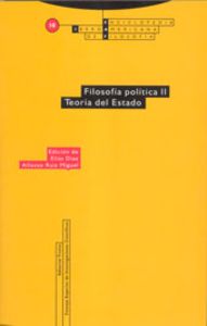 FILOSOFIA POLITICA II Teoría del Estado - Diaz, Elías/Ruiz, ALfonso