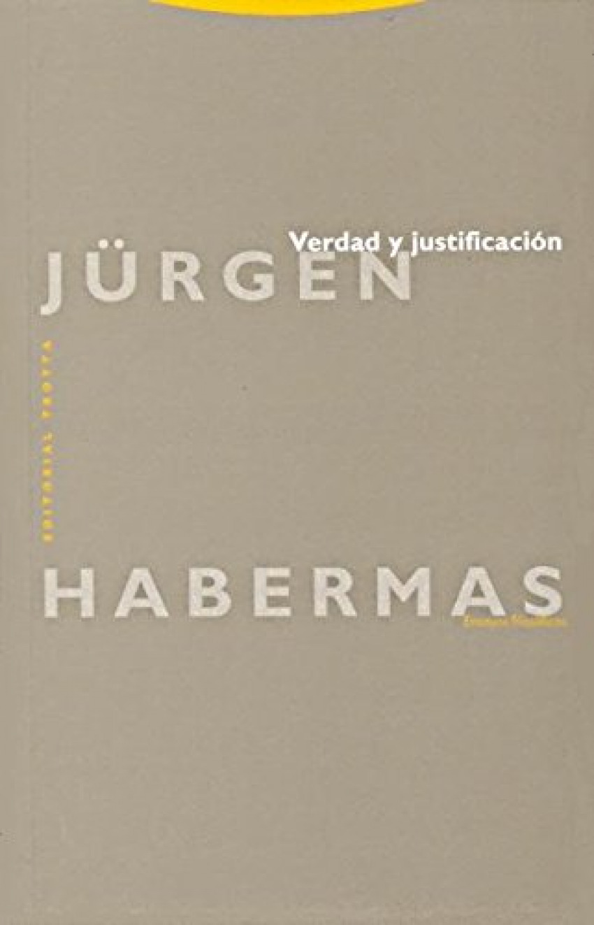 Verdad y justificacion - Habermas, Jurgen