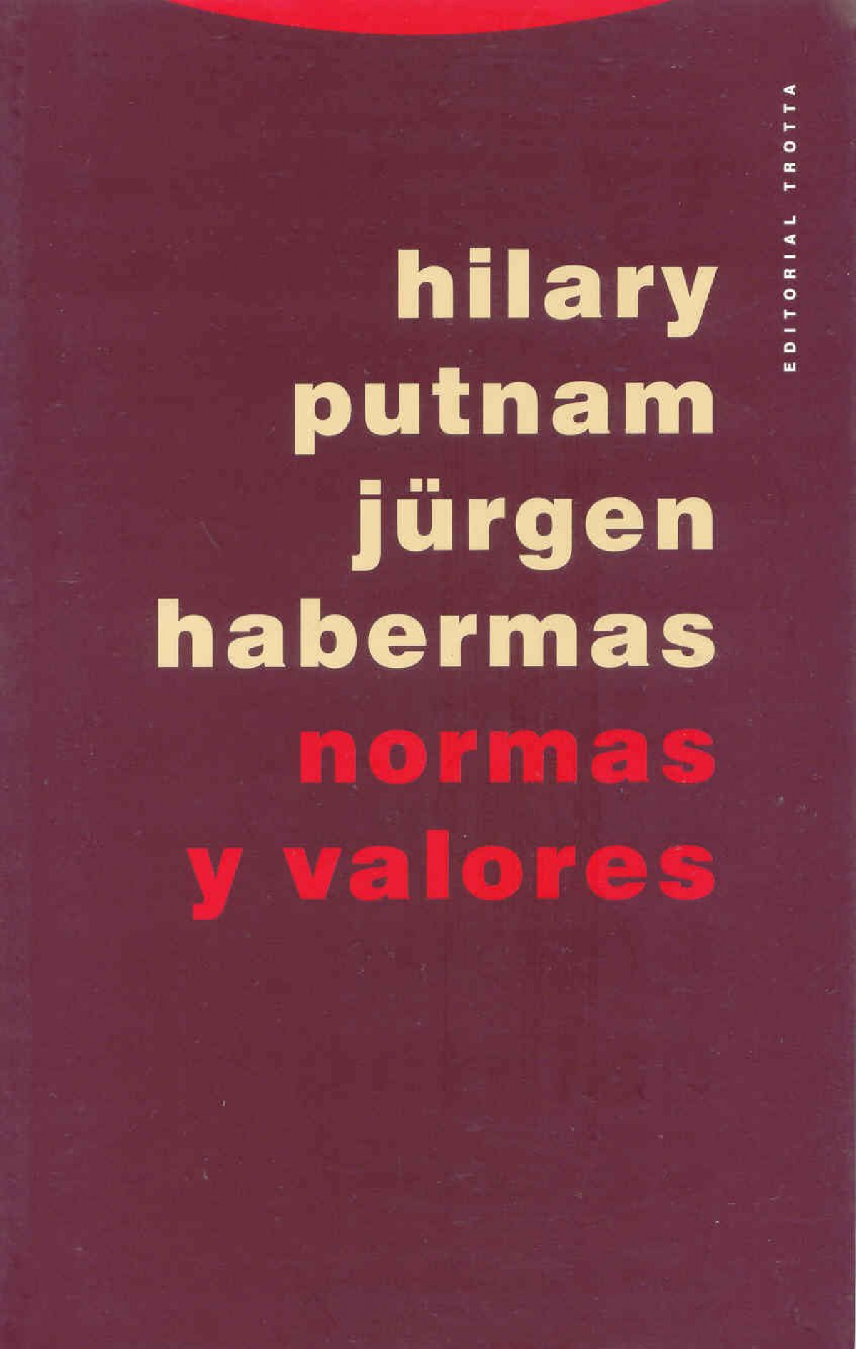 Normas y valores - Putnam, Hilary